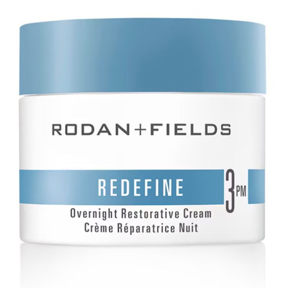 Rodan + Fields REDEFINE Overnight Cream - Blue and White